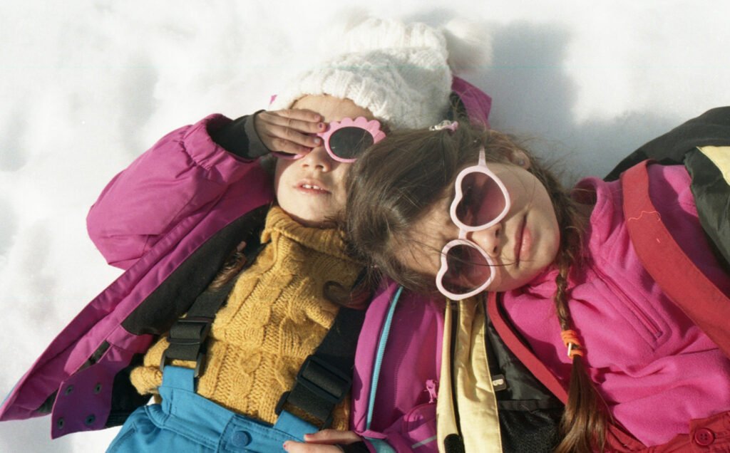 Shooting famille neige Anzère